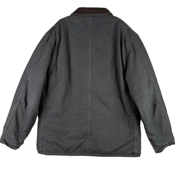 Carhartt Heavy Coat Jacket Canvas Duck Insulated Arctic Quilt Lined Mens 44 XL - Picture 3 of 15